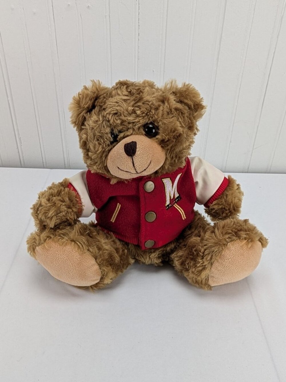 Plushland Maryland Terrapins Terps Teddy Bear Plush 9" Stuffed Animal NCAA Sport